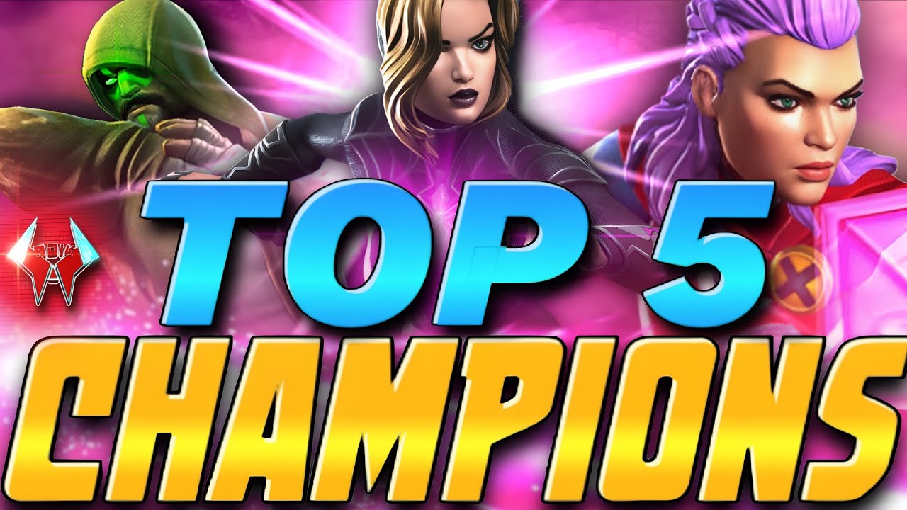 ❤️ TOP 5 CHAMPIONS Ranked | Love is BATTLEREALM SALE | MCOC