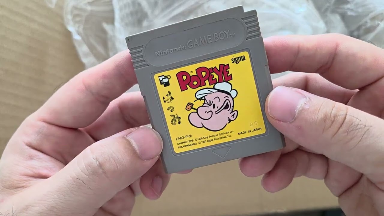 New arrival retro handheld unboxing 