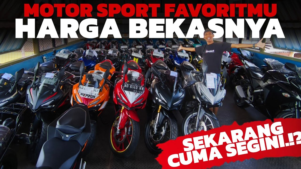 MOTOR SPORT FAVORITMU HARGA BEKASNYA CUMA SEGINI!! motor bekas murah - ANEKA JASA MOTOR 