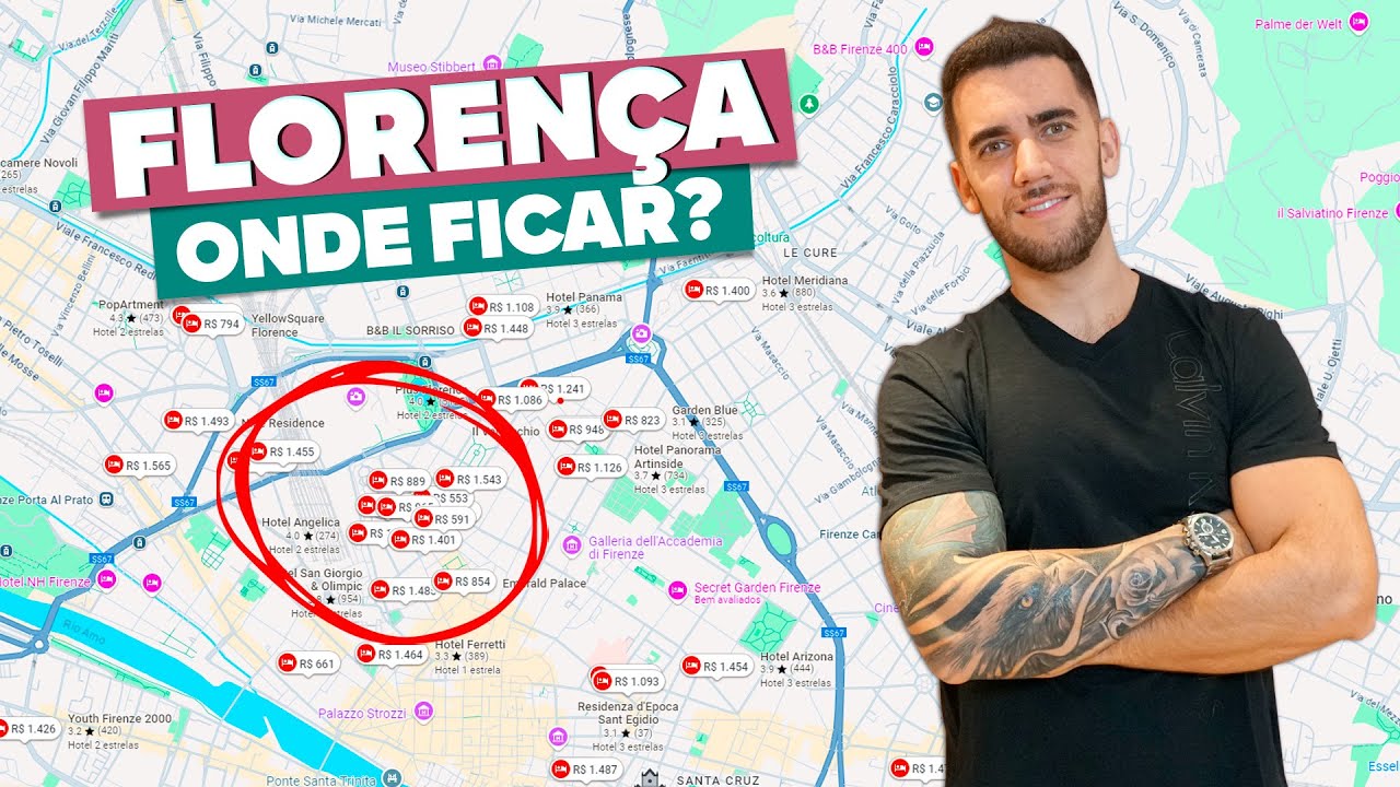 Onde ficar em FLOREN&Ccedil;A! As melhores regi&otilde;es! E como economizar muito no hotel!
