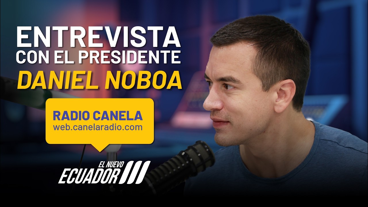 Entrevista con el presidente Daniel Noboa