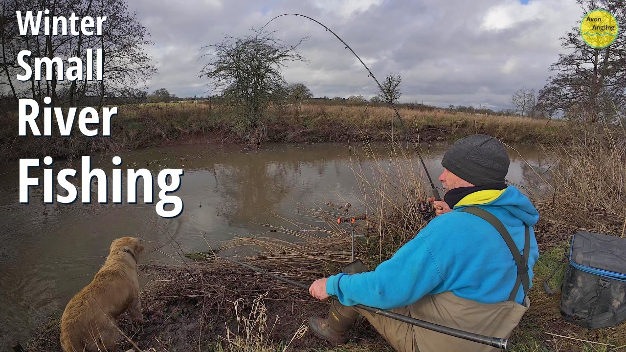Winter Small River Fishing - Exploring New Swims In High Water - 4/2/26 (video 625)