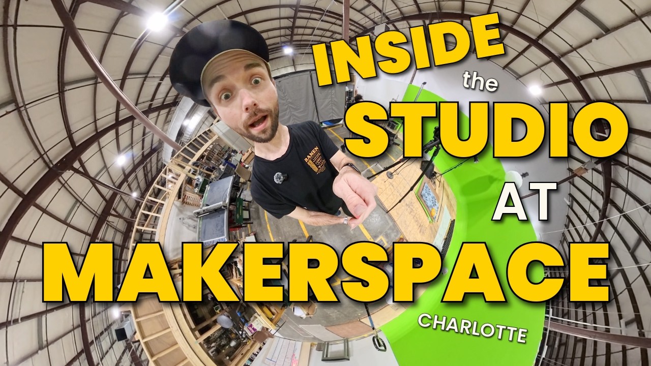 Экскурсия по новой студии &mdash; заглянем внутрь MakerSpace Charlotte