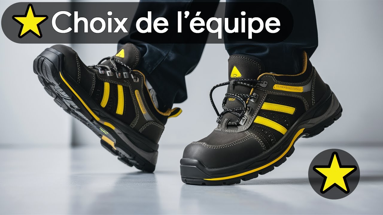 🏆 TOP 3 MEILLEURE CHAUSSURE DE SECURITE HOMME 2025 👷‍♂️