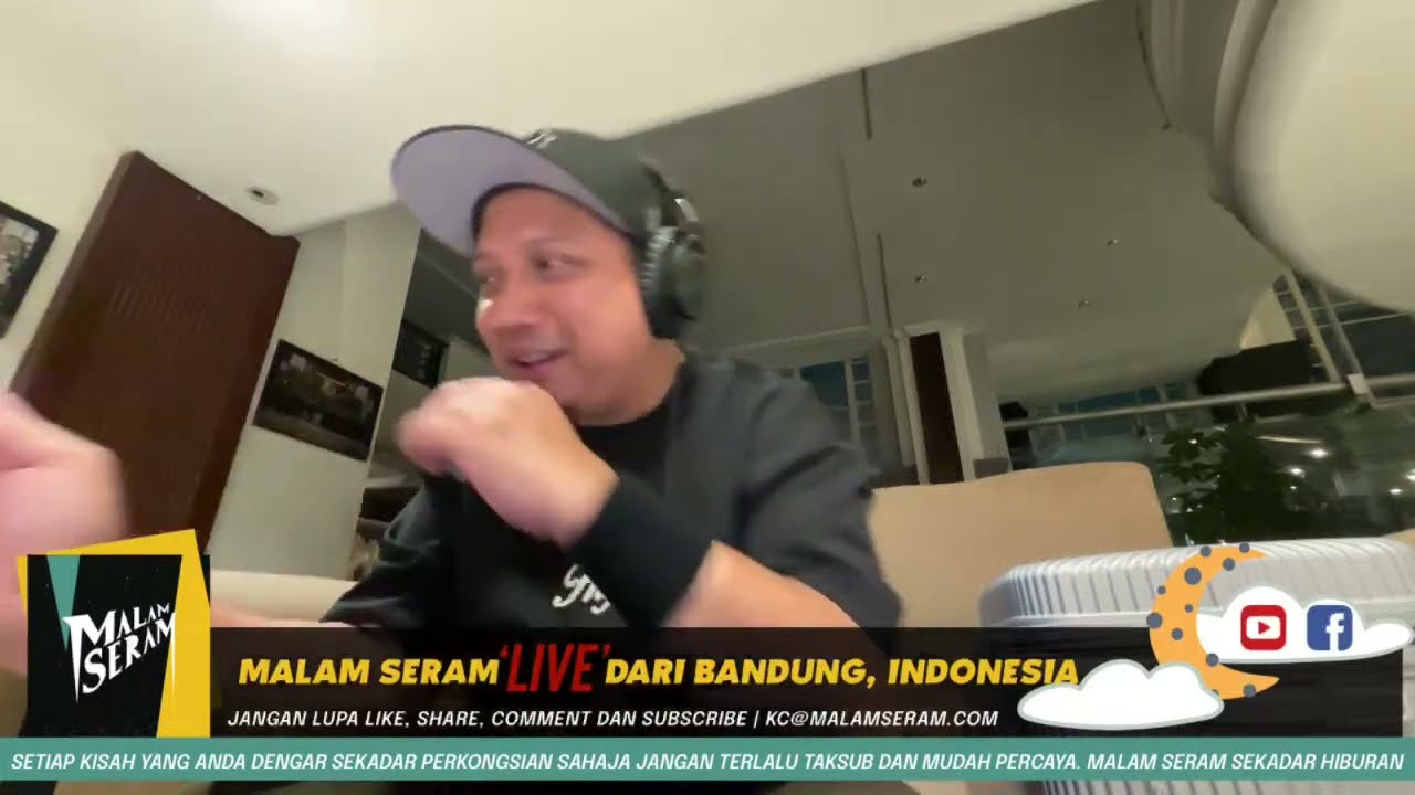 LIVE BANDUNG INDONESIA | LOBI HOTEL ADA PATUNG WAYANG KULIT SERAM | TEMAN WANITA BAWA DATE DI KUBUR