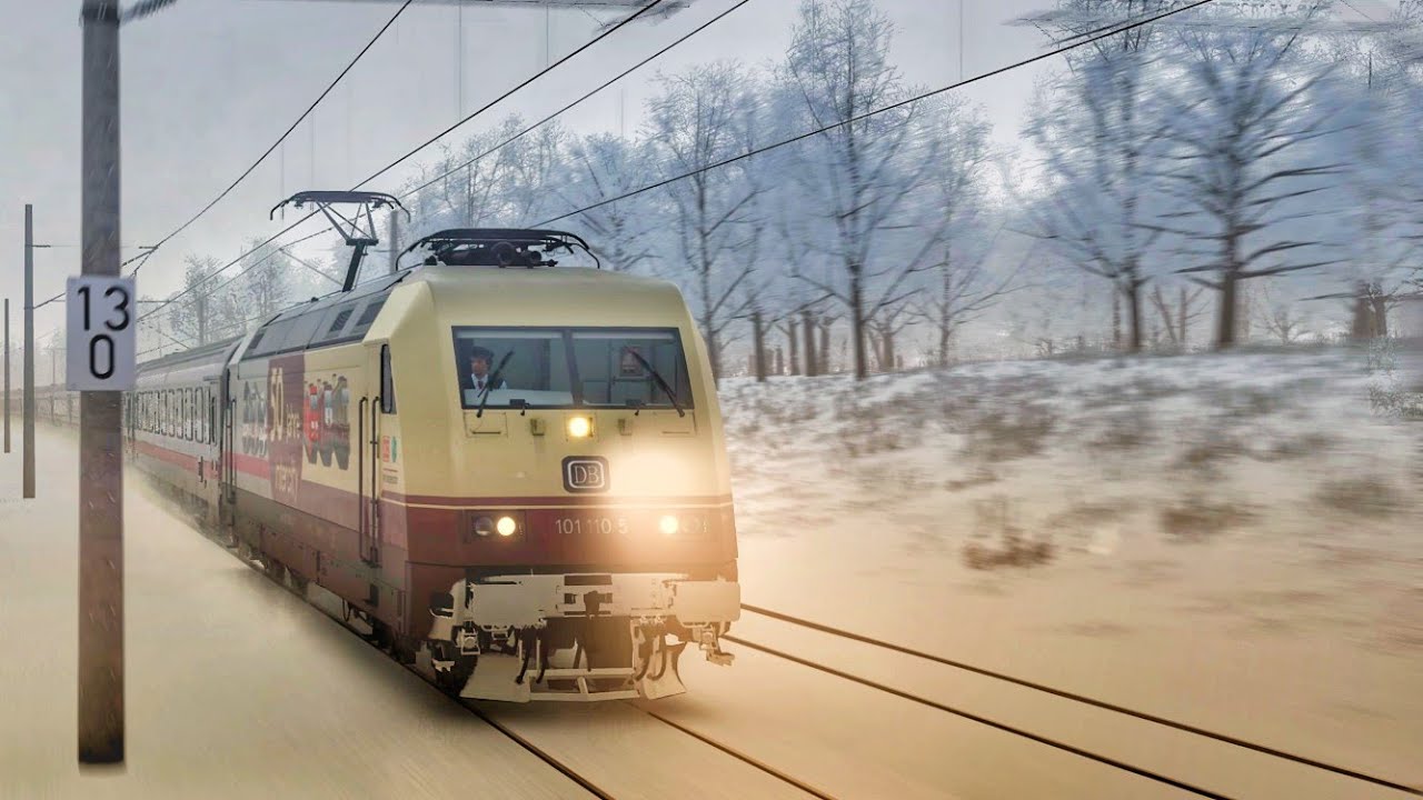 Train Sim World 6 Schnee Bremen Oldenburg Br 101 Intercity TSW6