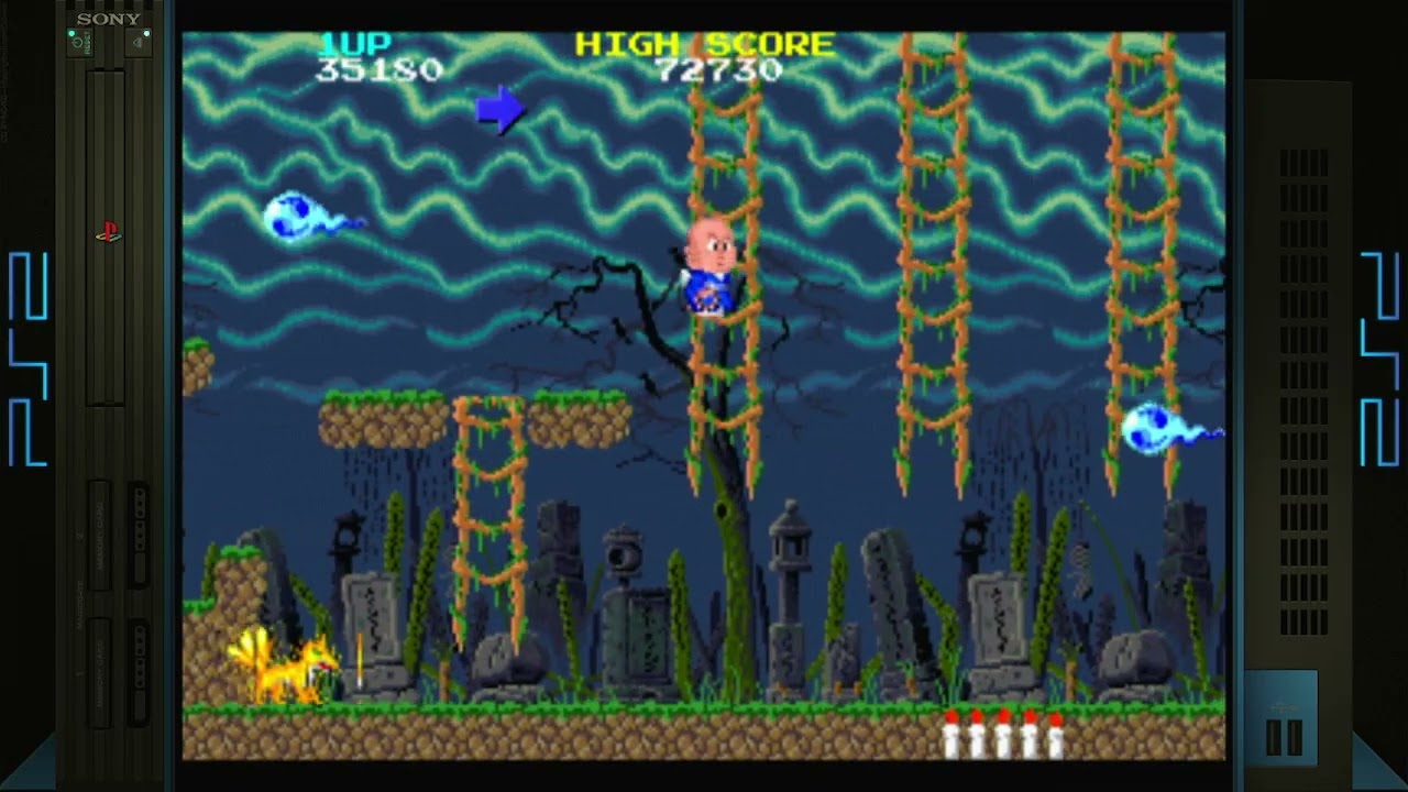 Taito Legends 2 Bonze Adventure Sony Playstation 2 Emulated