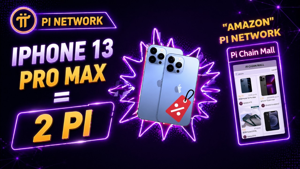 PI NETWORK | Mua IPHONE 13 PRO MAX Với Gi&aacute; 2 Pi Tại 