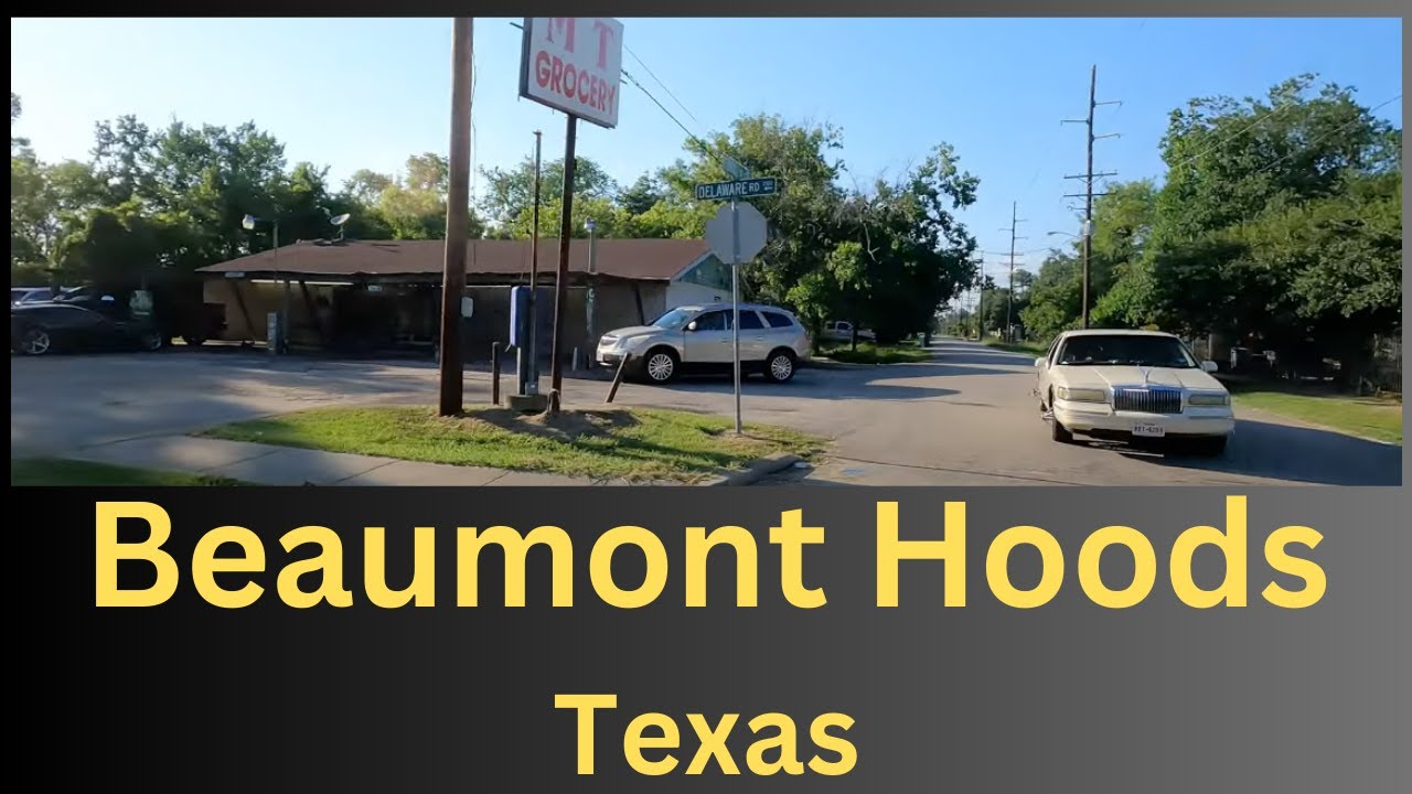 Hoods in Beaumont, TX | Dash Cam Driving Tour Texas 4K