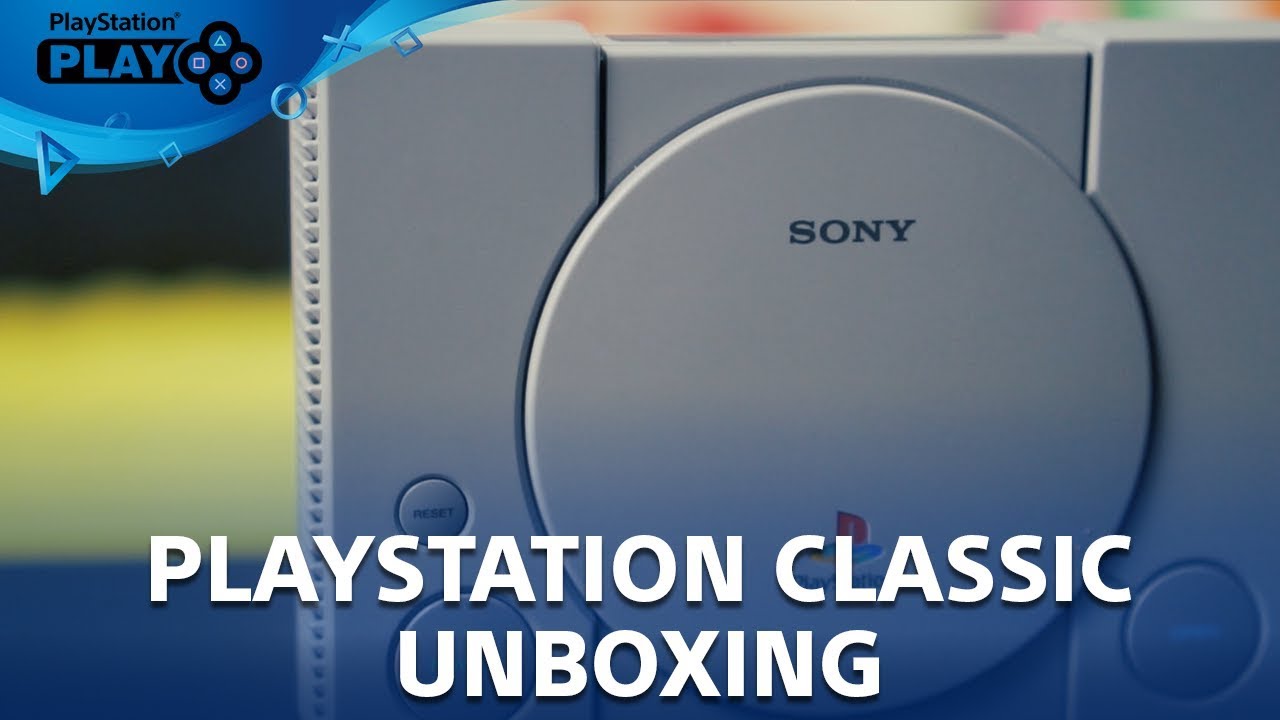 PS Classic – Unboxing | PlayStation Play
