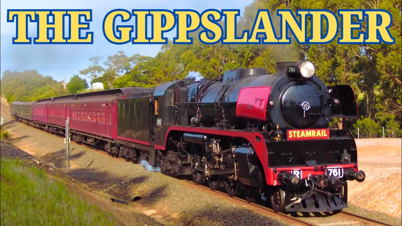 Steamrails R Class Gippslander Tour 2024!!!