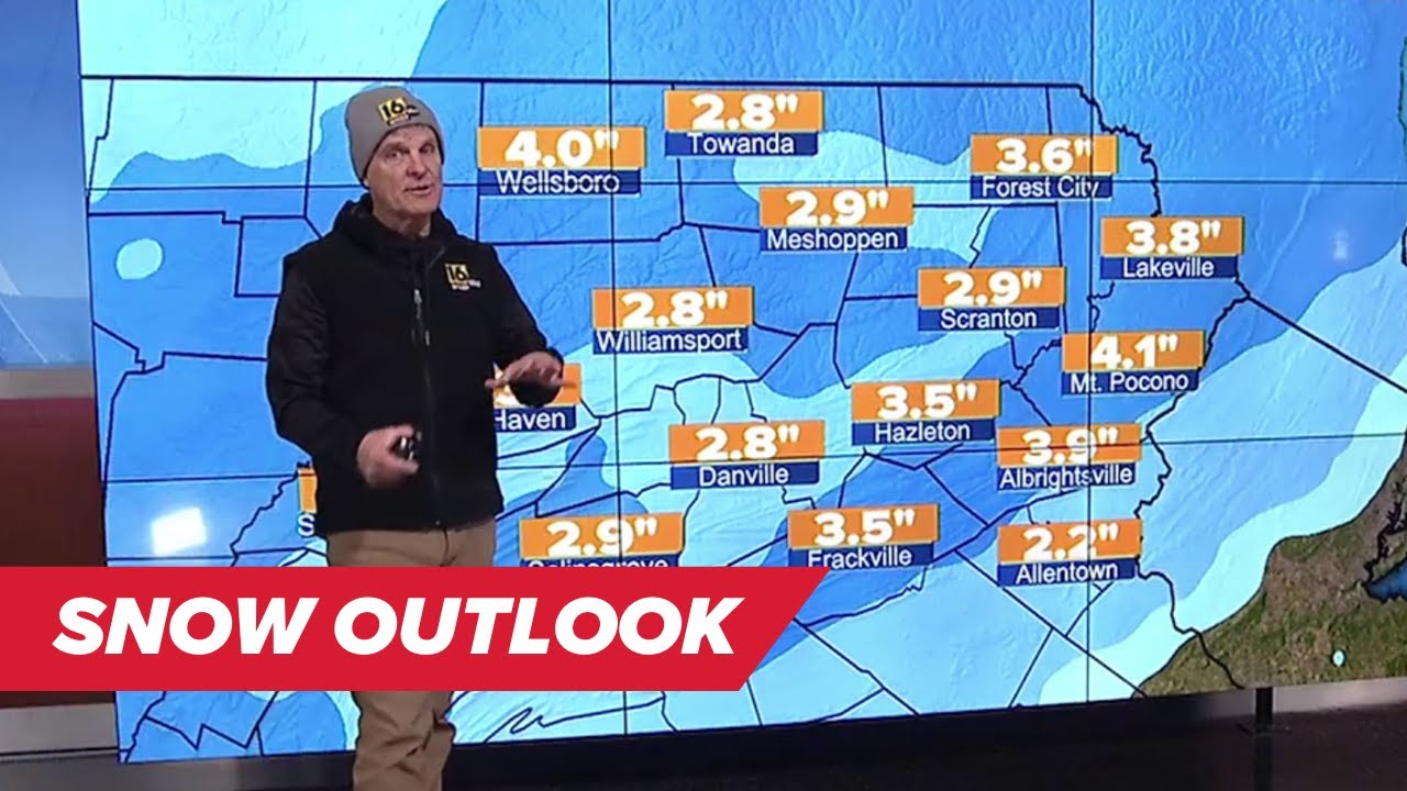 Pennsylvania Winter Storm Forecast: What's next with the snow | Weather Impact Alert
