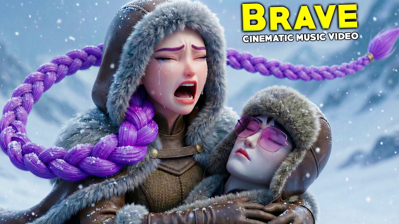 “Brave” Official Lyric Video | KPop Demon Hunters | OSV
