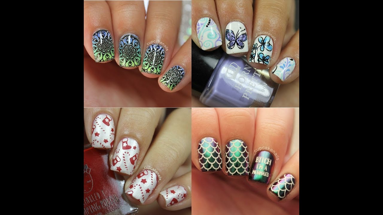 Stamping Nail Art Tutorial and Designs Compilation July 2024