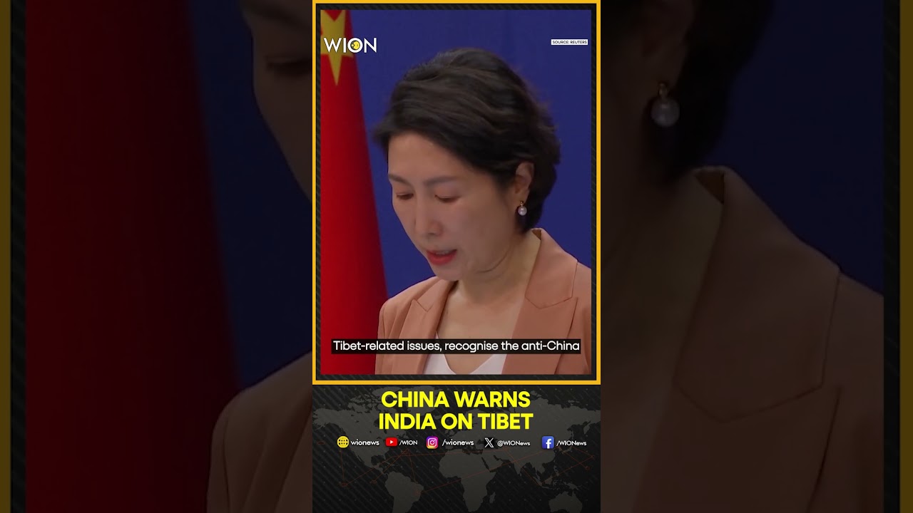 China Warns India Against Interfering In Tibet-Related Matters | WION Shorts