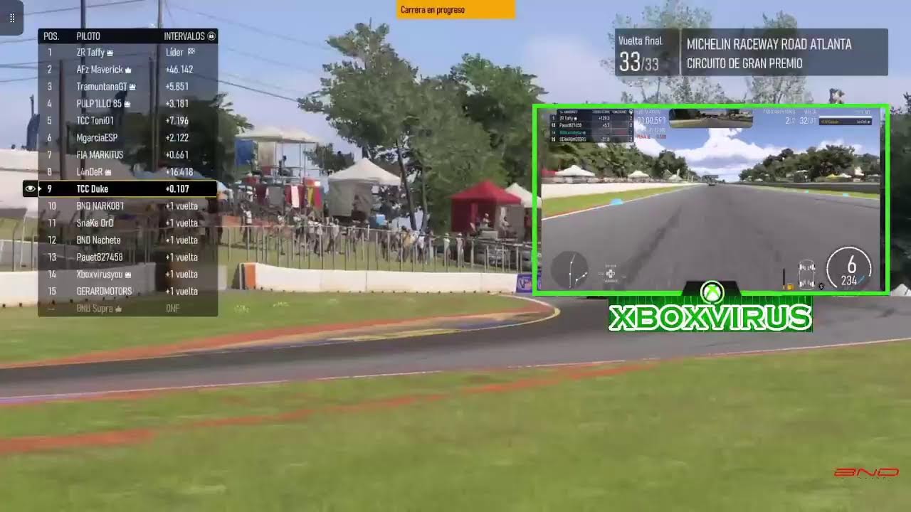 Forza Motor Sport - Road Atalanta 33 vueltas 911Gts ir800S xboxvirus.