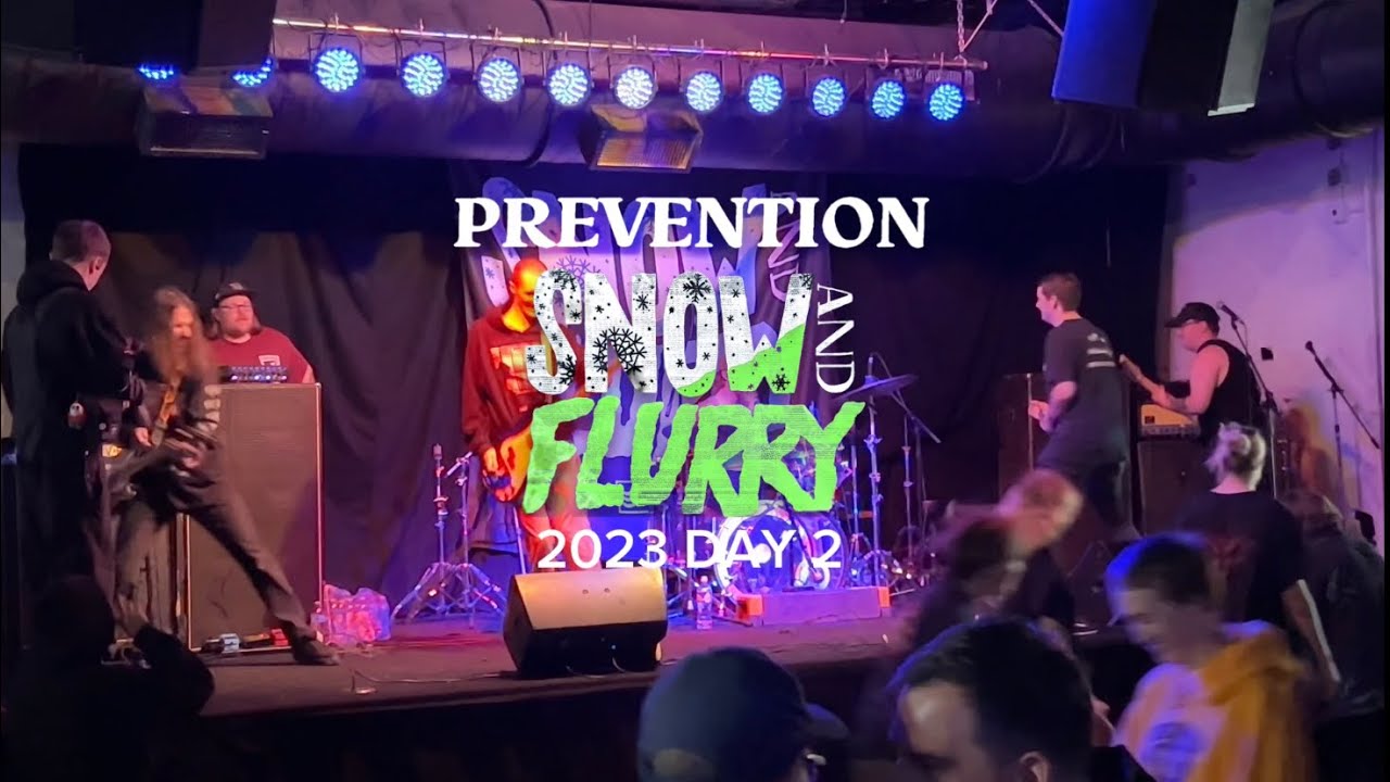 Prevention Full Set Live at Snow & Flurry Day 2 | 10.14.23 | Death in the Midwest