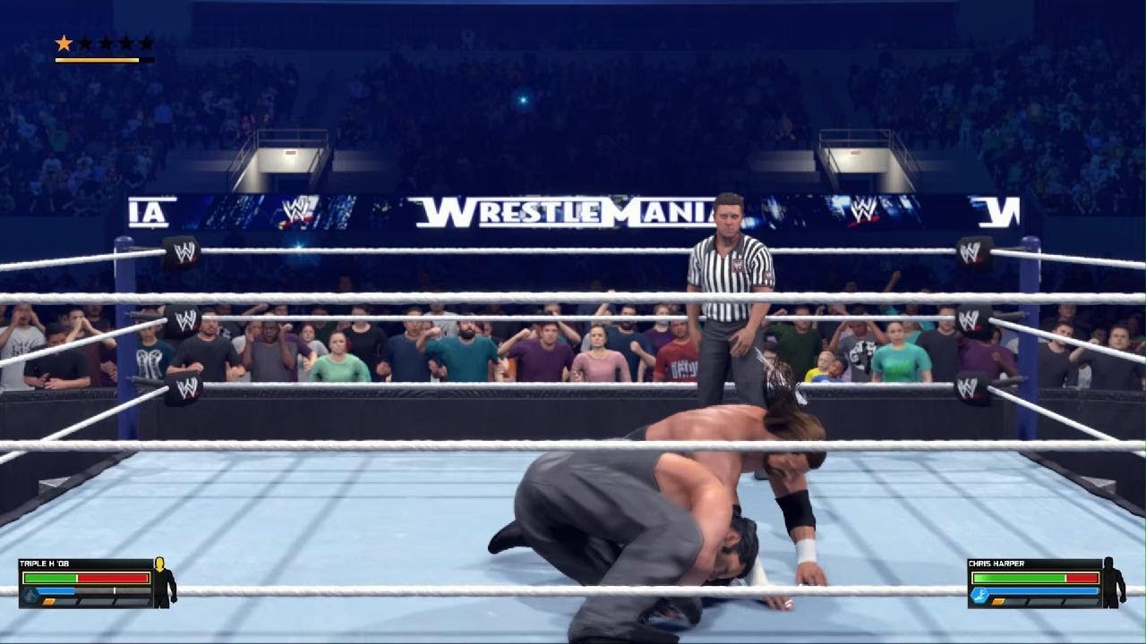 Triple H vs Chris Harper at WrestleMania 27 No Holds Barred Match