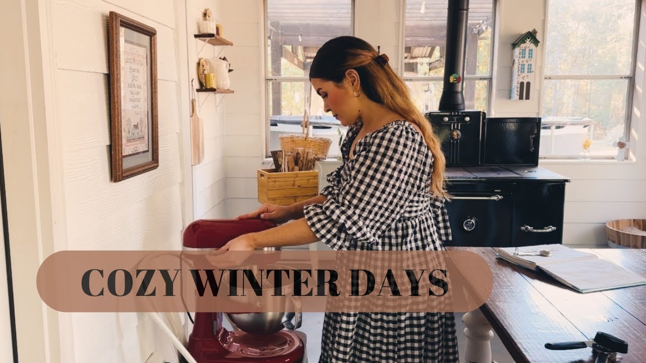 A Quiet Winter Day of Homemaking & Cooking from Scratch