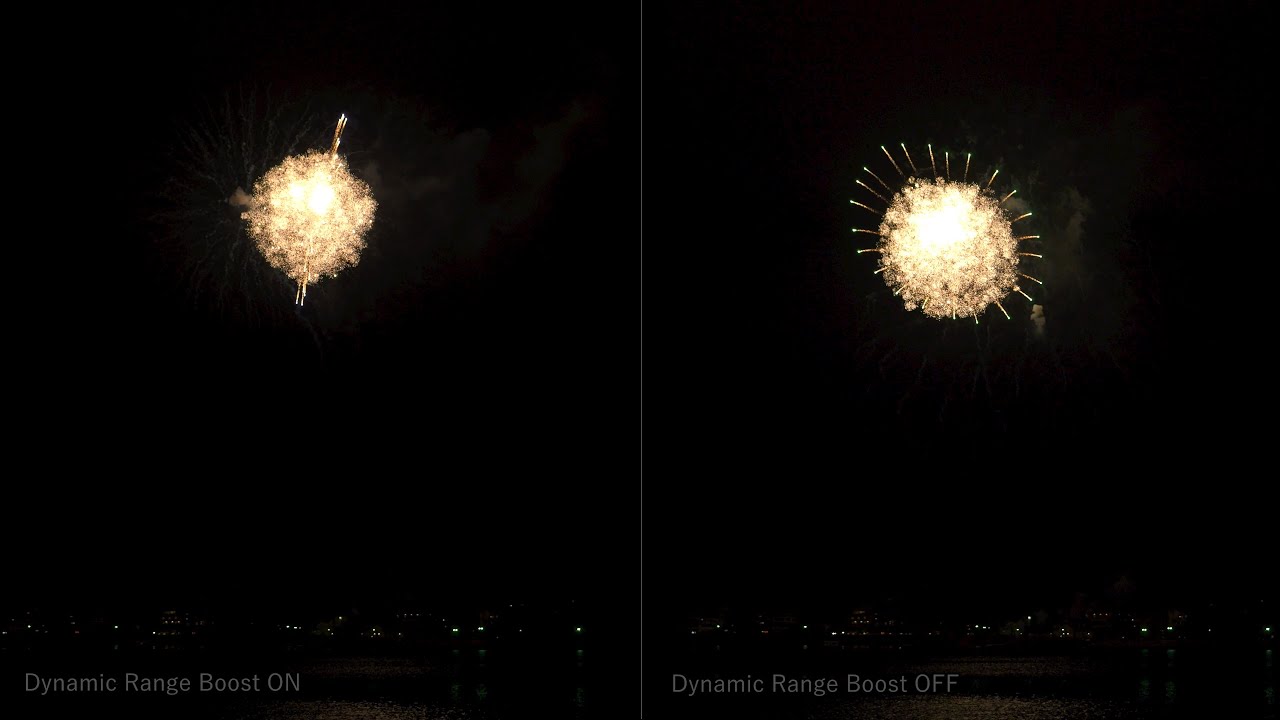 [4K HDR] DC-GH6 FireWorks Dynamic Range Boost TEST