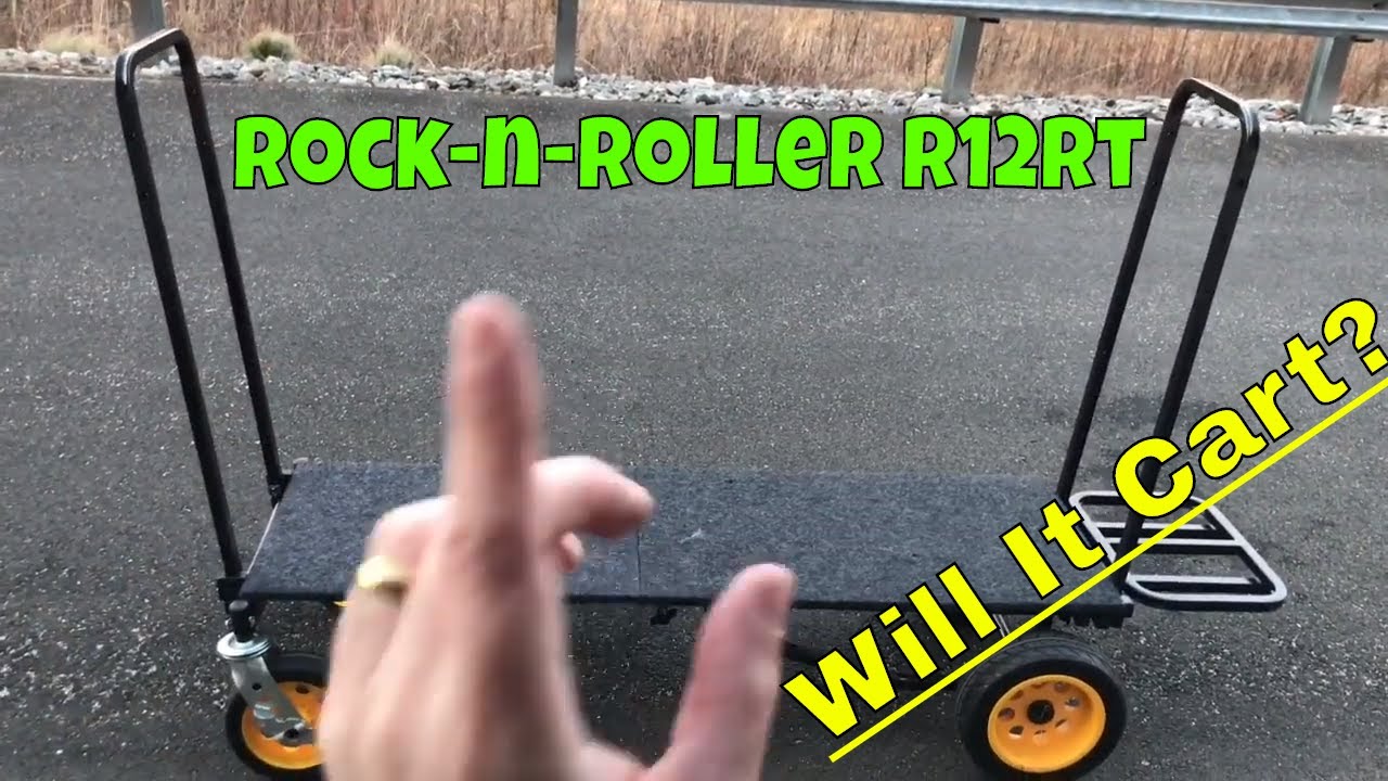 Rock-n-Roller R12t All Terrain Cart review and tutorial
