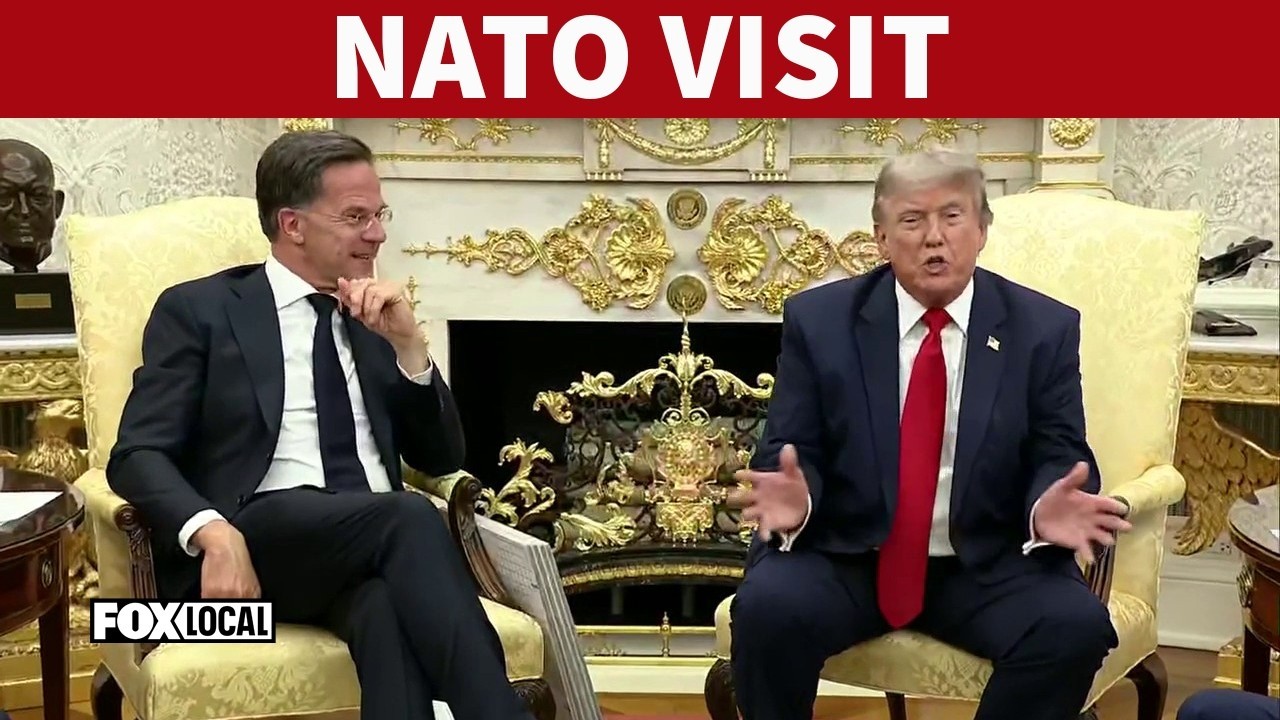 ПОЛНАЯ ВЕРСИЯ: Дональд Трамп встречается с генеральным секретарем НАТО