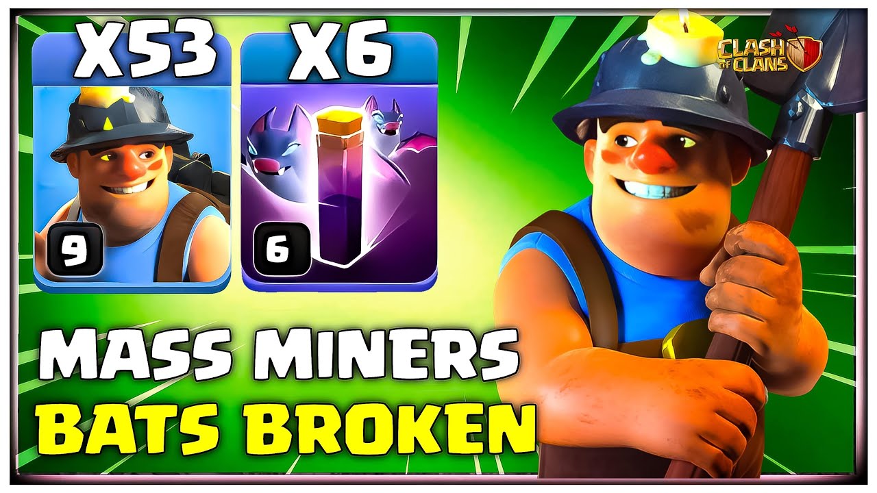 Th15 Miner Attack Strategy | Best Th15 3 Star Spam Attack Strategy | Clash of Clans
