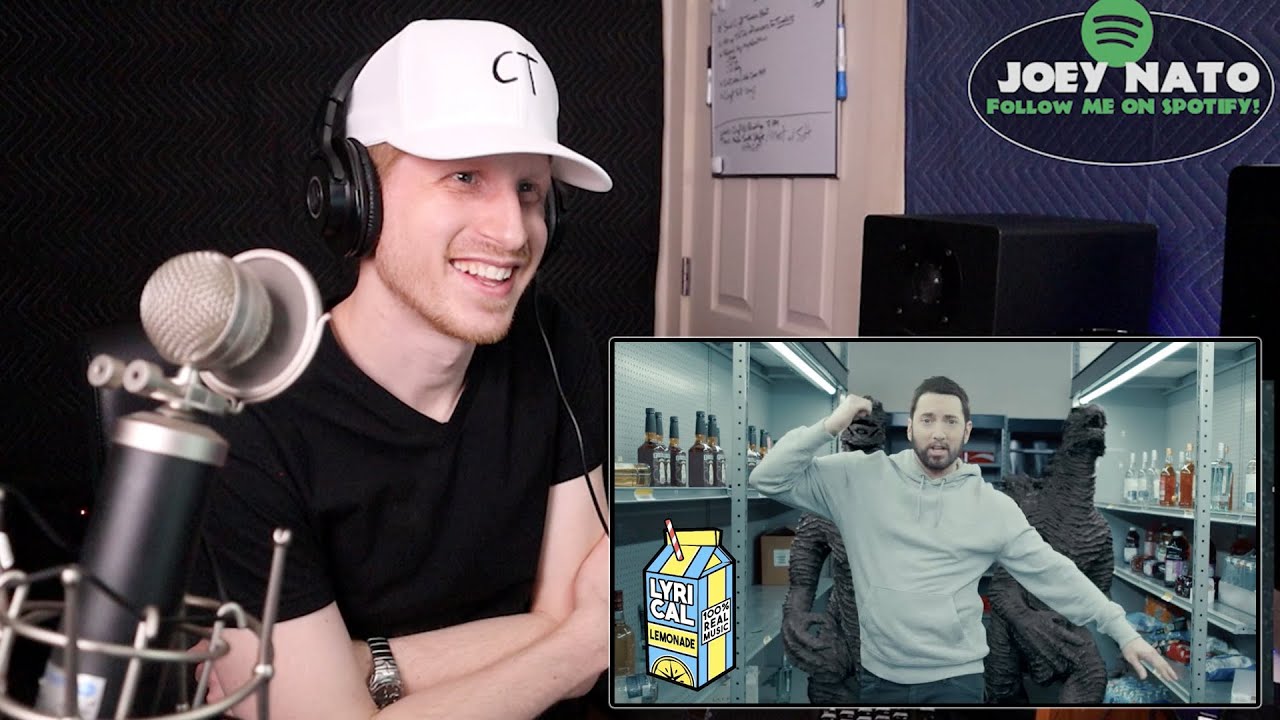 Joey Nato Reacts to Eminem - Godzilla ft. Juice WRLD (Dir. by _ColeBennett_)