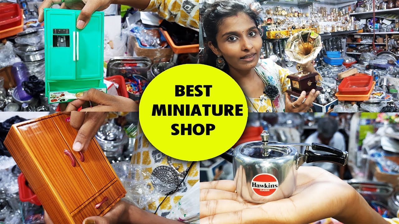 Miniature Sets - Cooking and Toys | Zam Zam Steel House | Miniature Kitchen Sets Store at Chennai