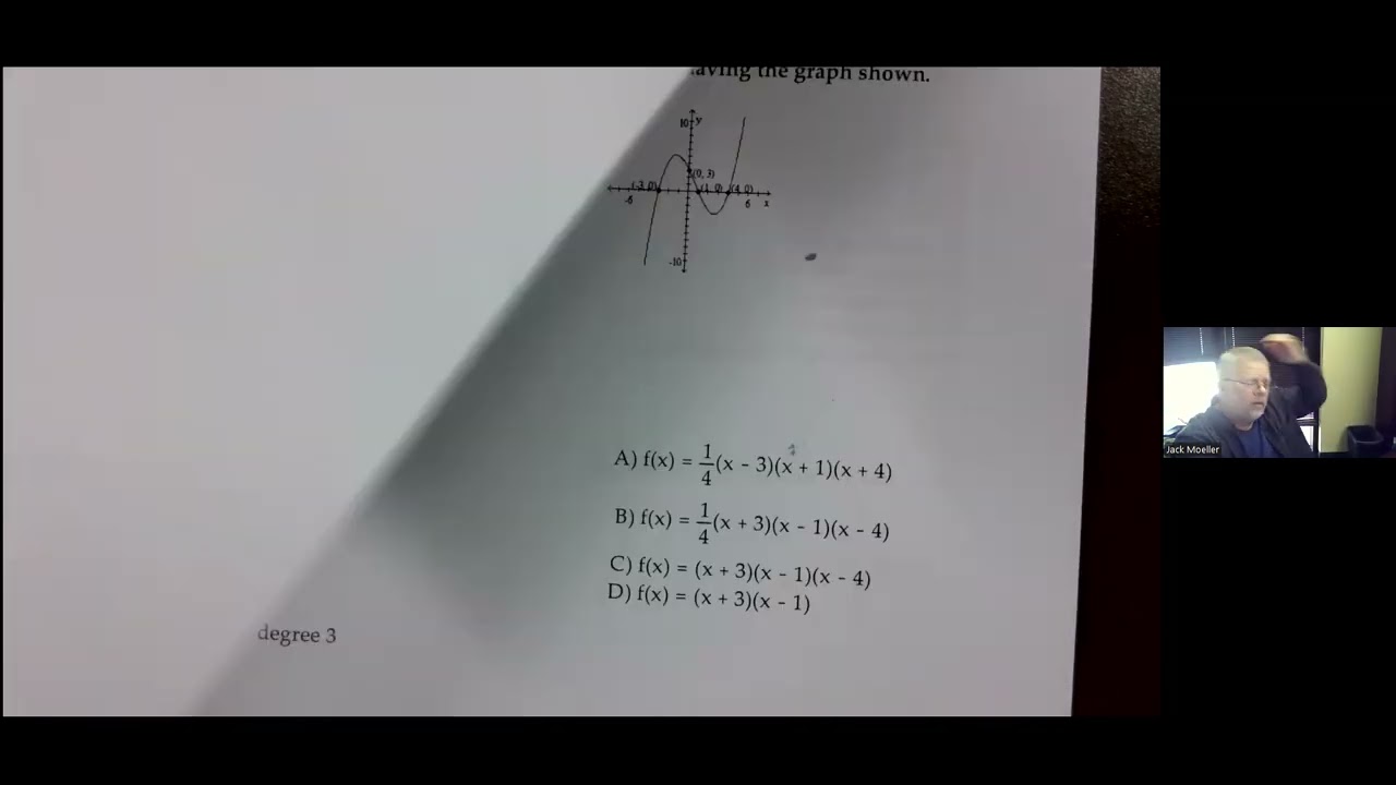 1513 5.1 Polynomial Functions (part 2)