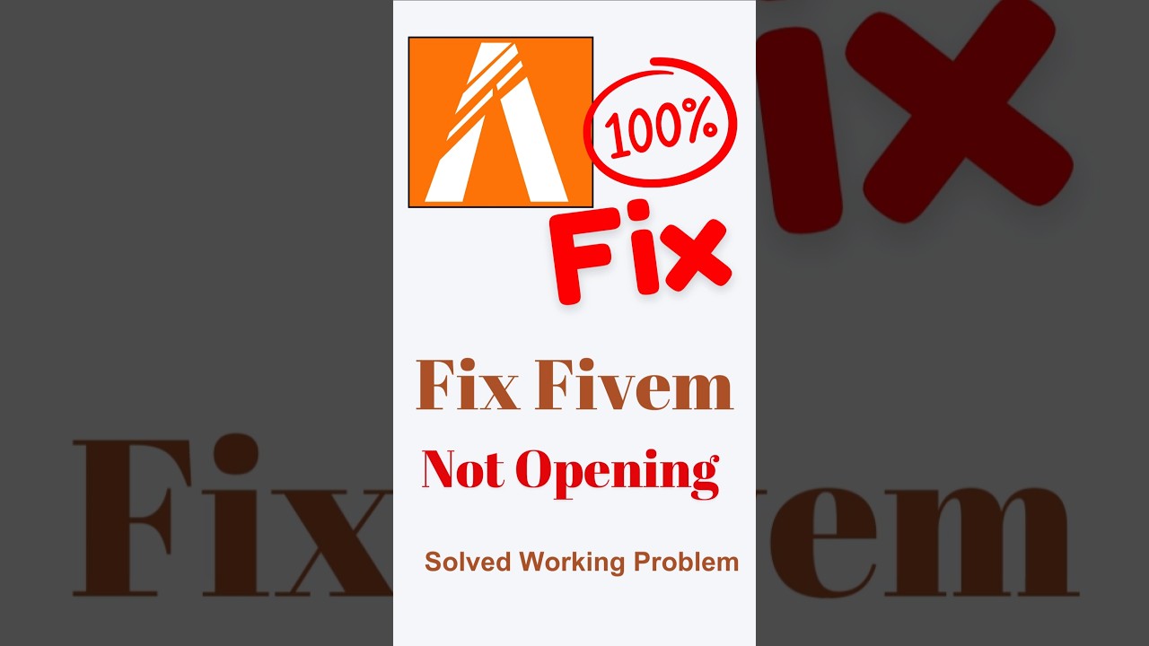 Исправление проблемы с открытием FiveM