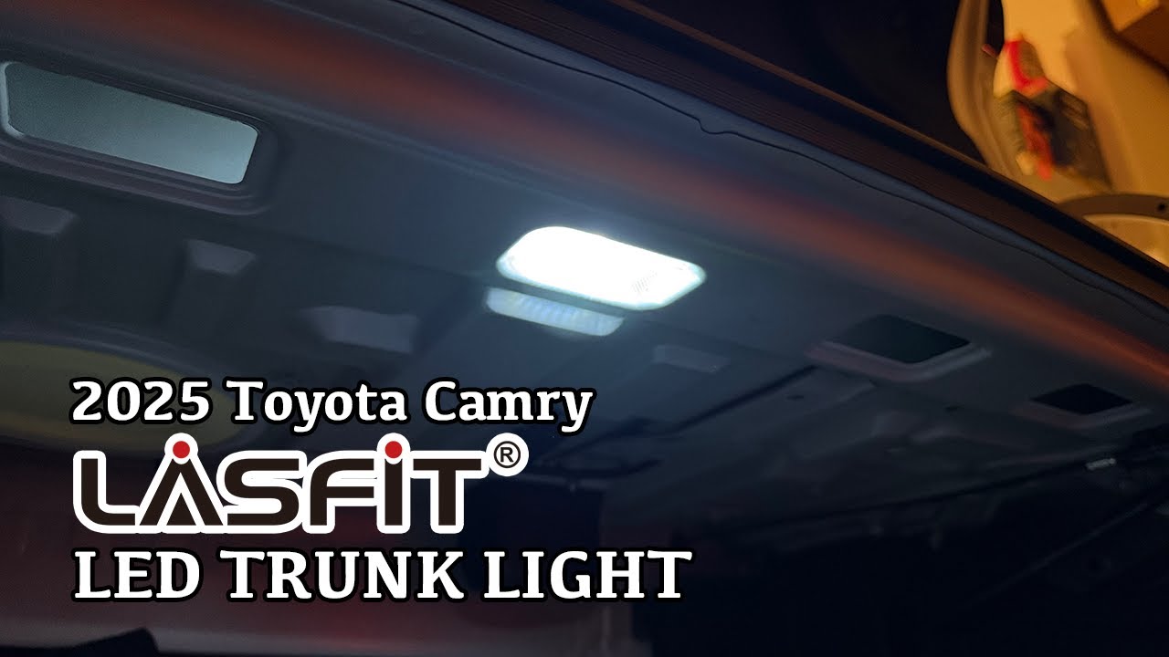 Замена подсветки багажника на светодиодную для Toyota Camry 2025 года