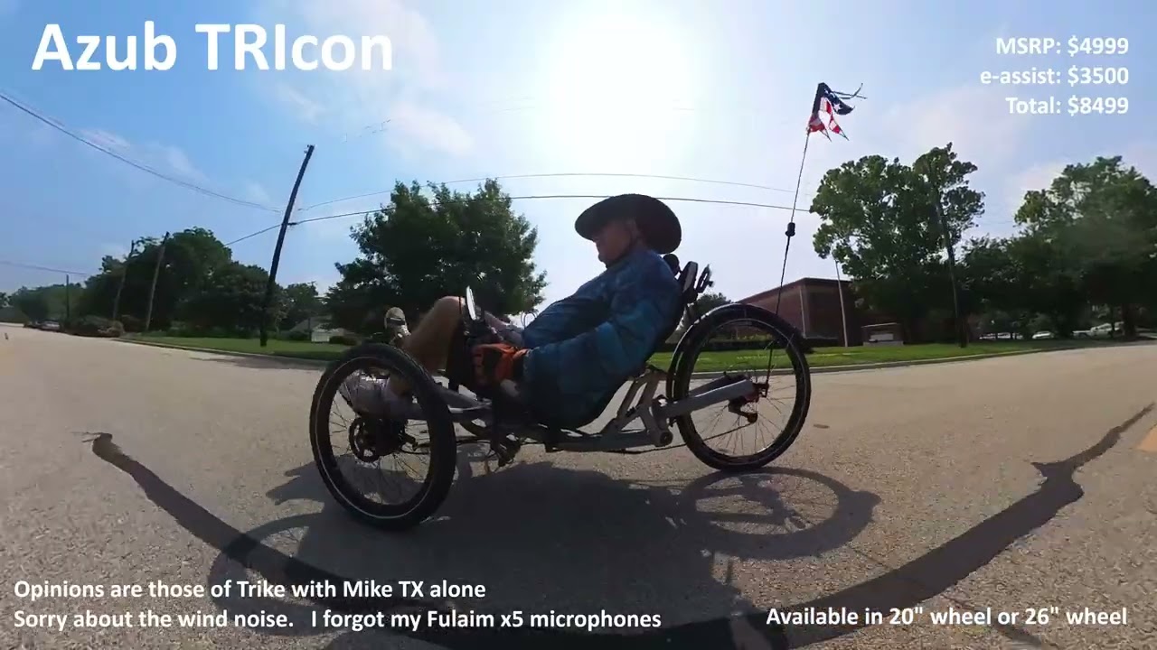 Azub TRIcon:   Mike Test Rides and has an opinion