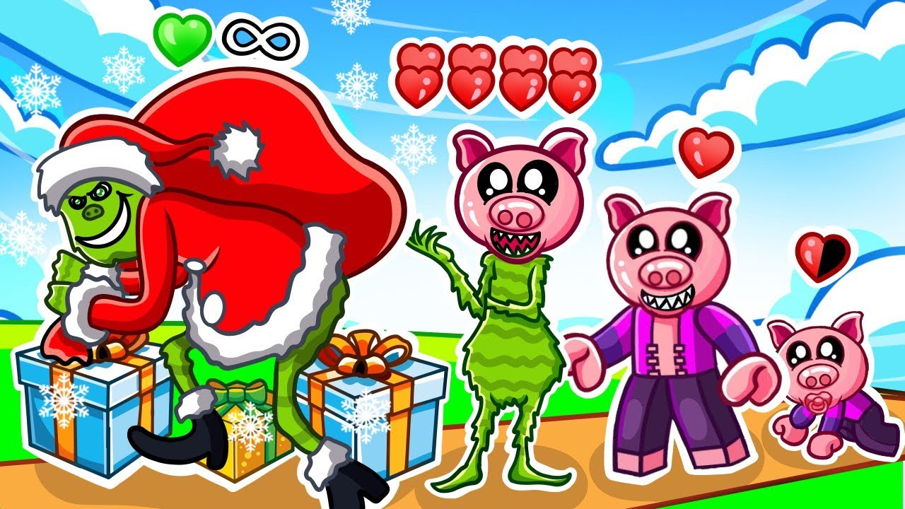 Od NAROZENÍ po GRINCHE v Robloxu!
