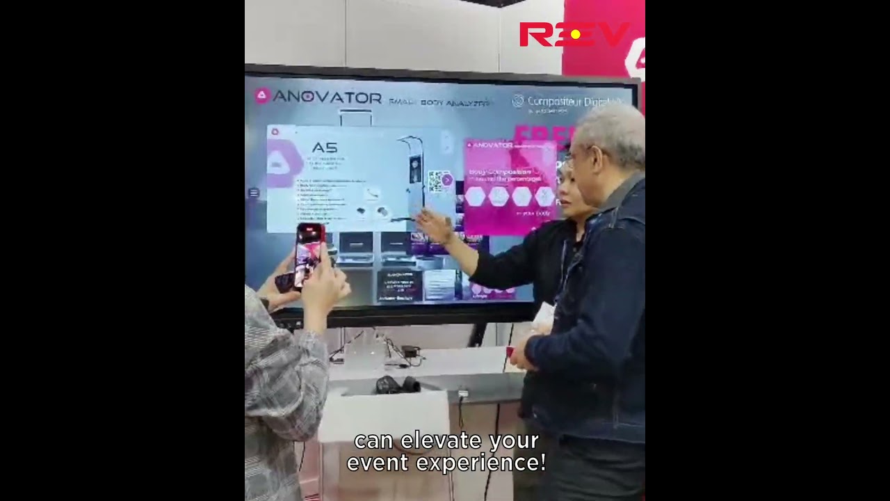 REV Interactive Smart Board at Smart Nation Expo 2024