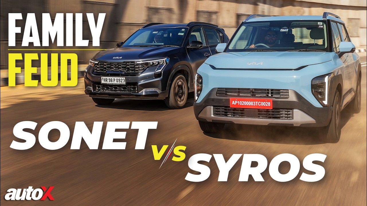 Kia Sonet vs Kia Syros &ndash; Which One Makes More Sense? | autoX Comparison