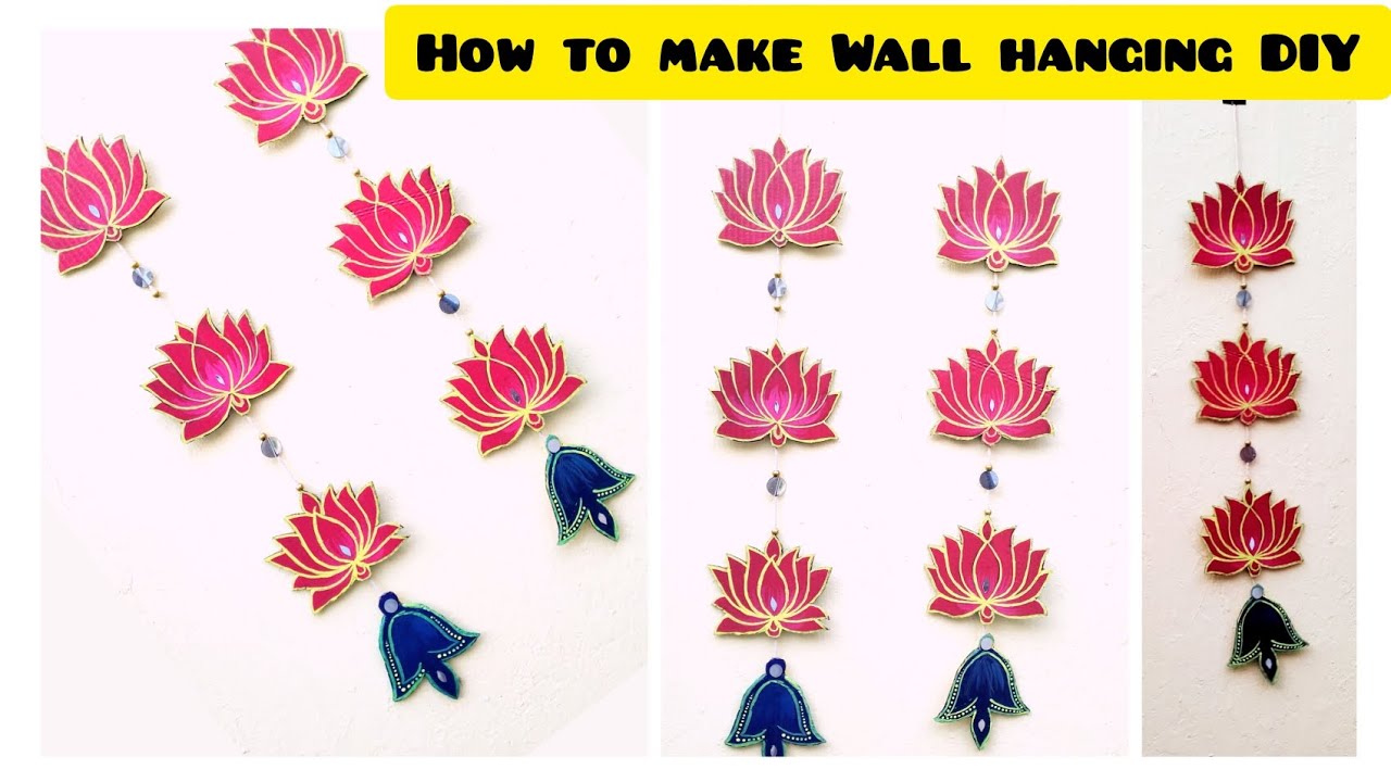 wall decoration diy craft/wall hanging/trending Lotus for traditional looks /home decor
