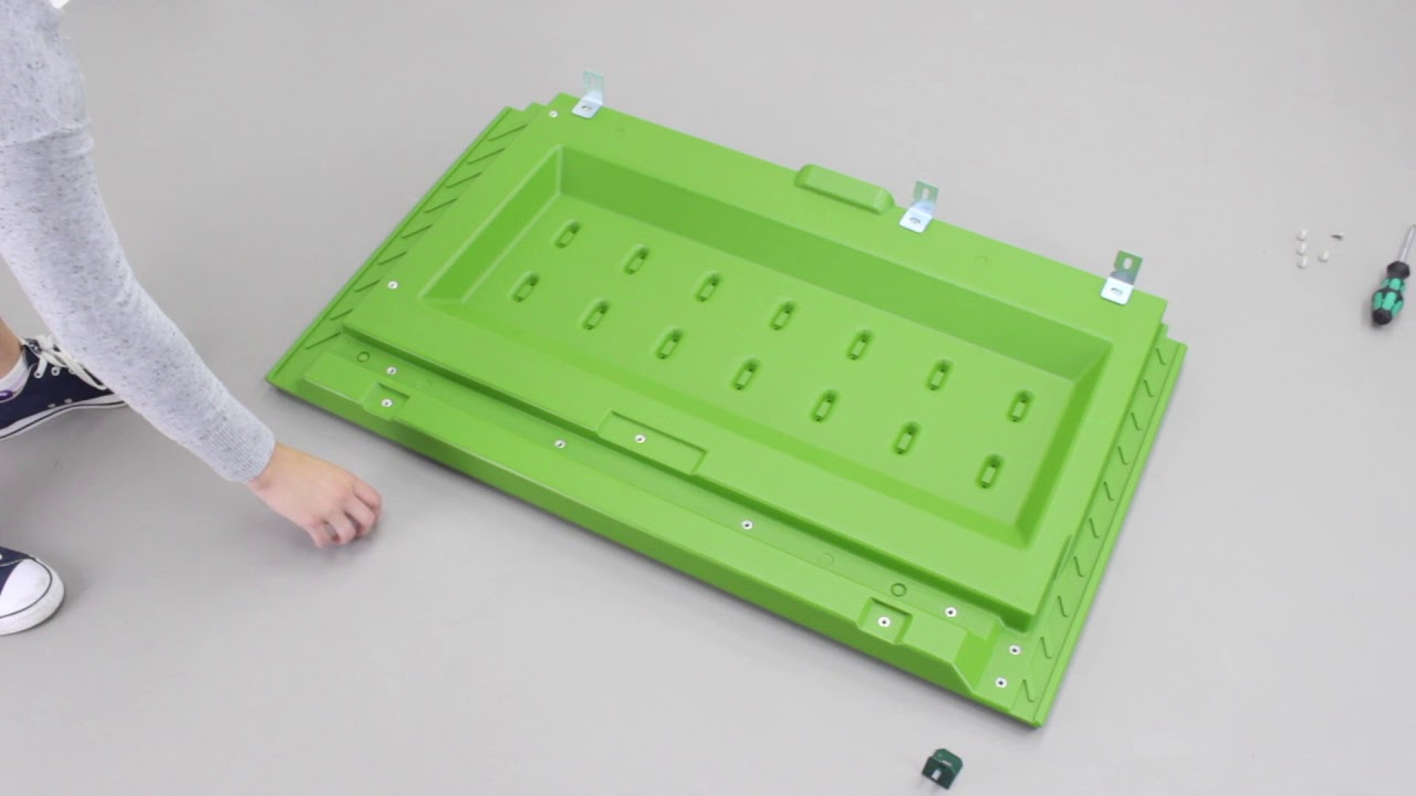 So wird der Eglu Cube Mk2 Hühnerstall zusammengebaut
