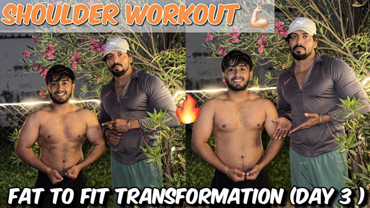 Shoulder Workout 🔥| Transformation Day 3💪🏻| Mayank Yadav