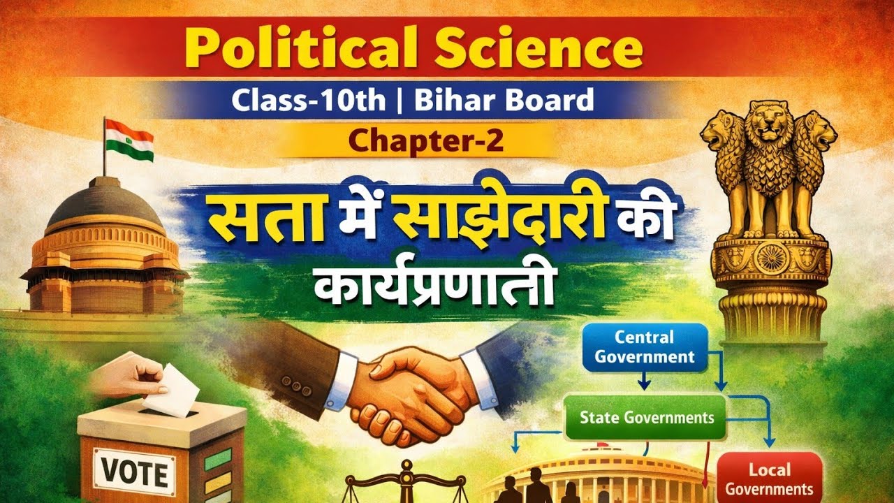 Ch-2 ll सभी प्रश्नों का उत्तर ll Political Science ll Class-10th #Ahmad's_Study_Zone