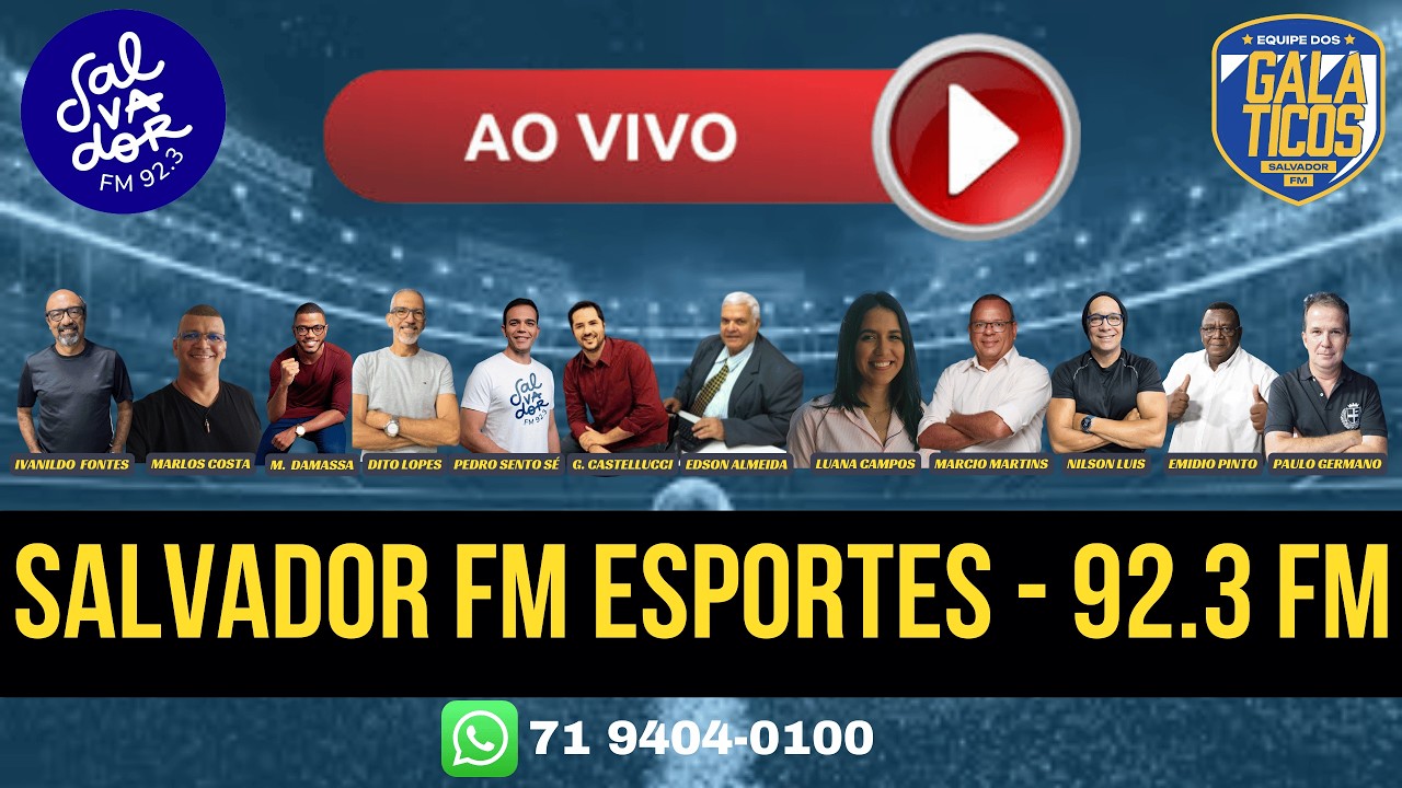 RESENHA DOS GALÁTICOS NA SALVADOR FM - 92.3 (10/03/26)