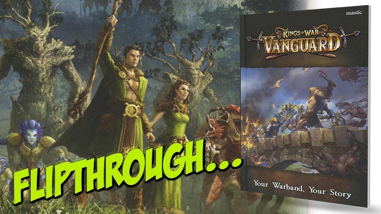 Kings of War: Vanguard | Mantic Games | Flipthrough
