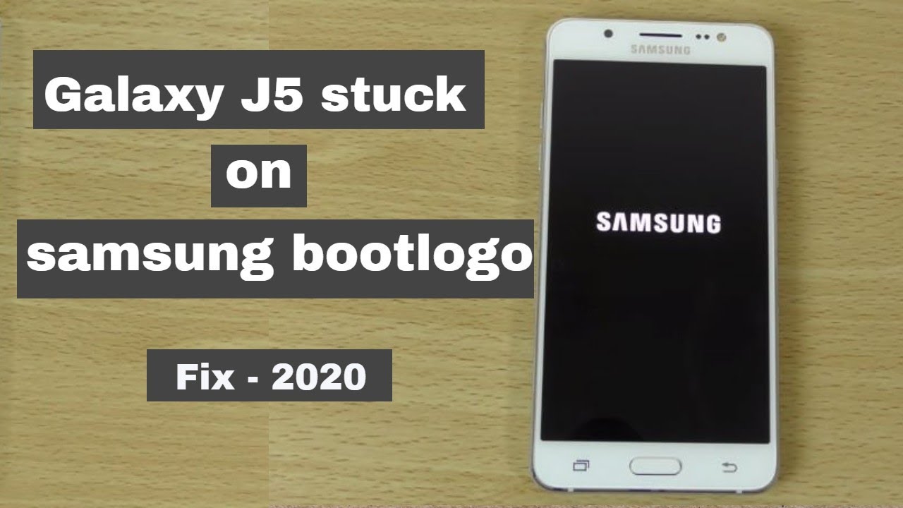 Galaxy J5 застрял на логотипе Samsung