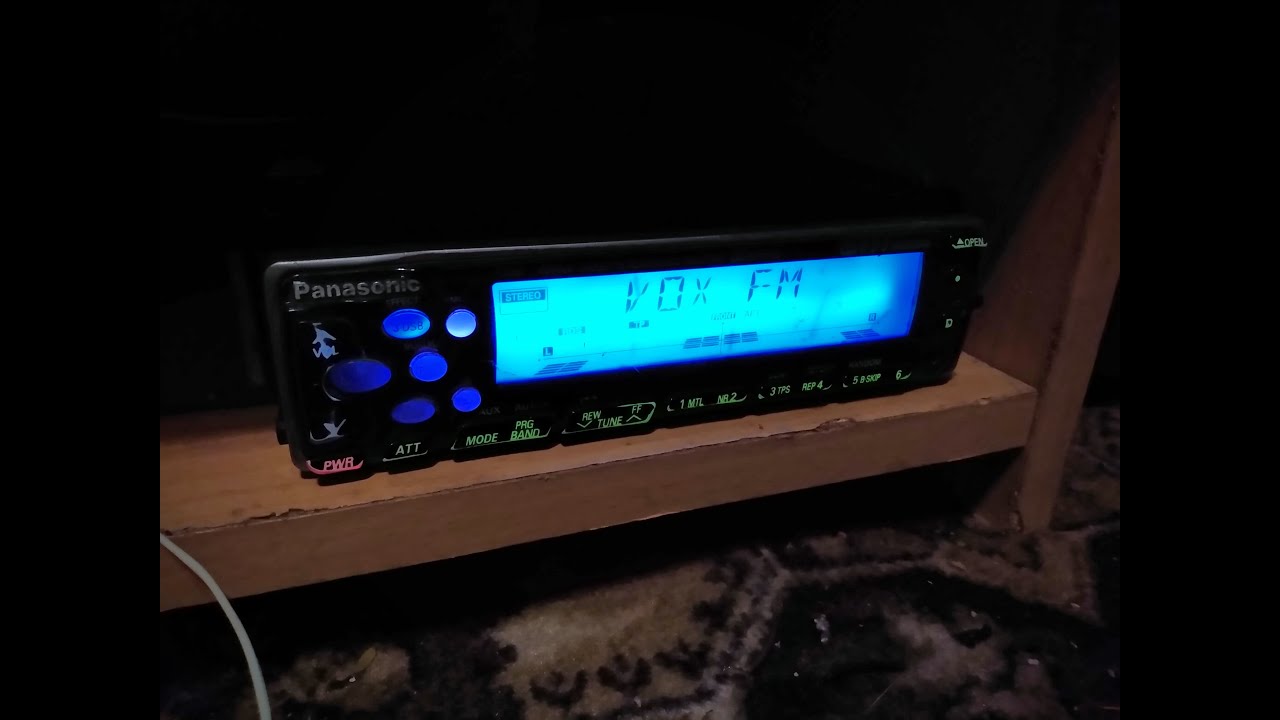 Panasonic FX-45 AUX 4x40W Radio samochodowe / Car radio cassette player