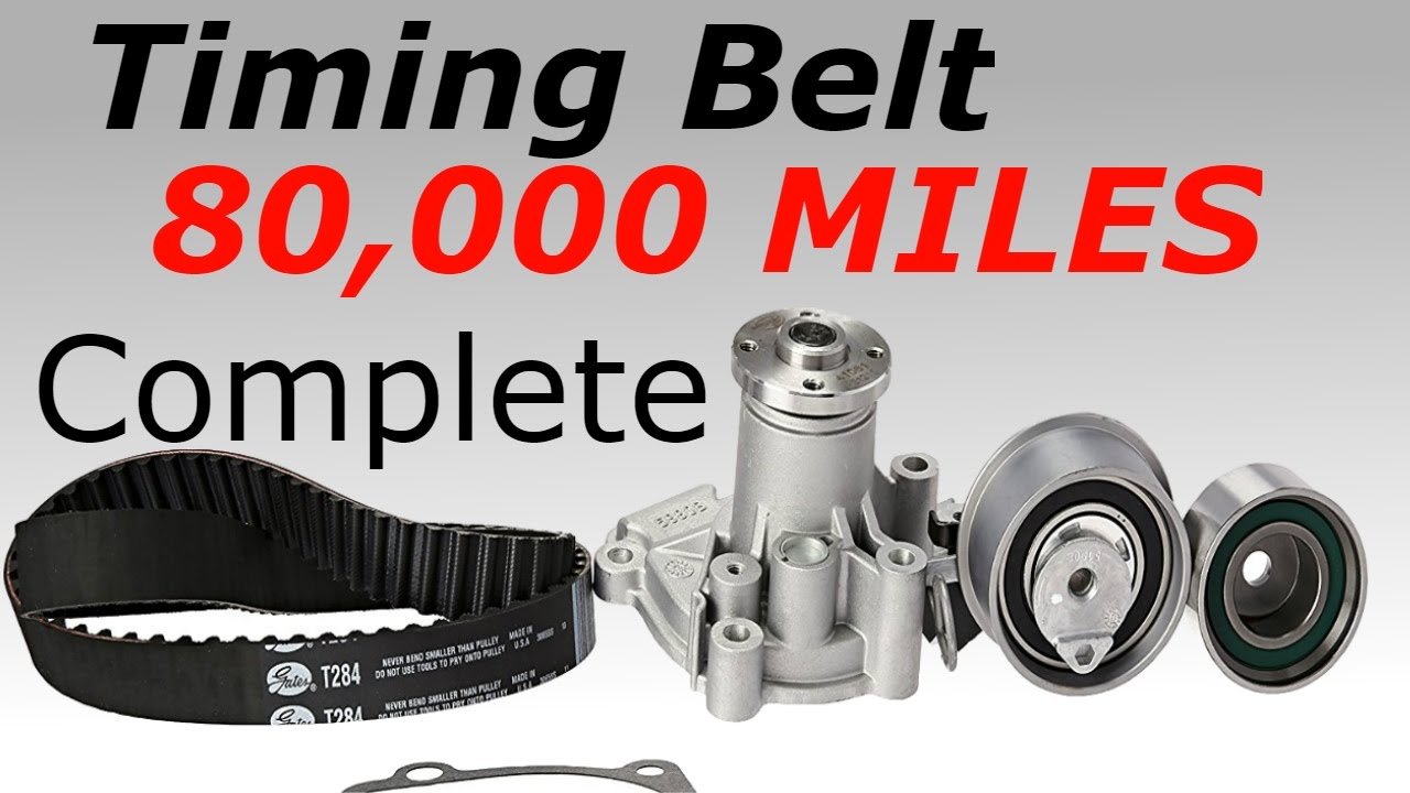 Timing belt and Water Pump COMPLETE Detailed Repair