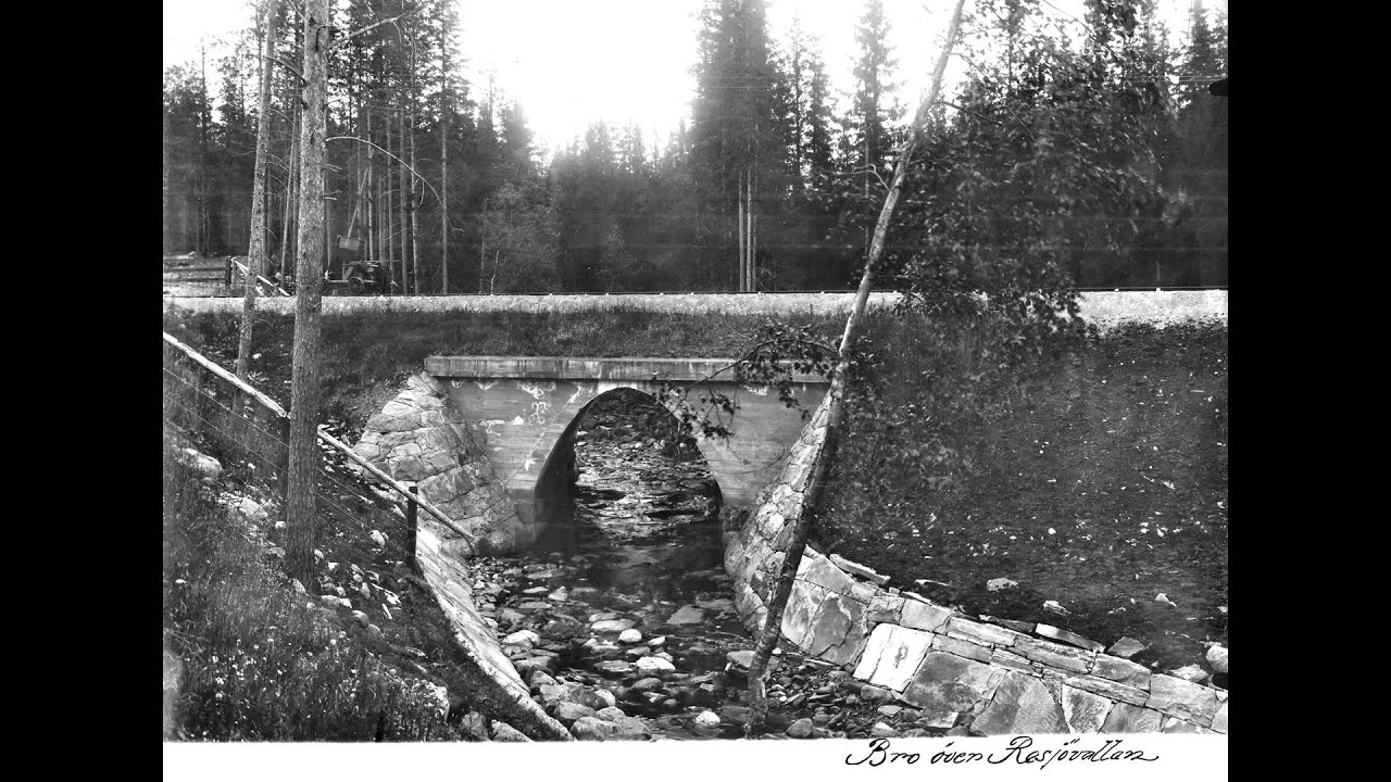Limedsforsen Särna Järnväg 1928