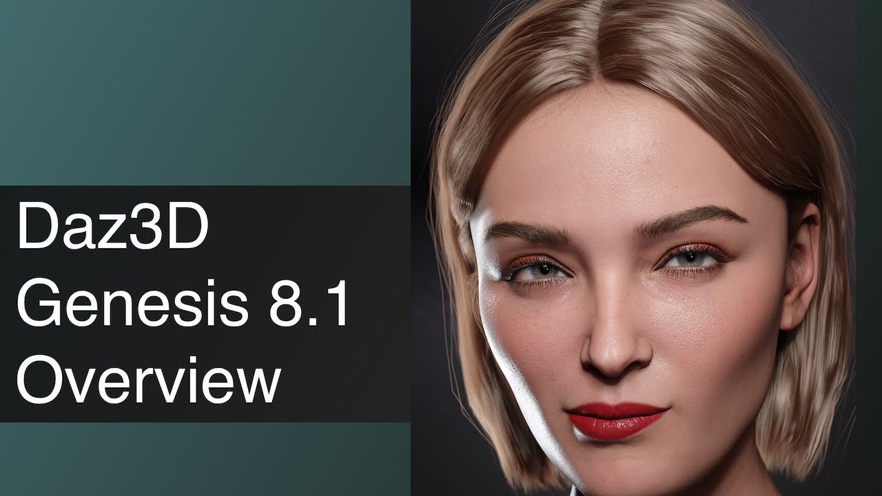 Daz3D Genesis 8.1 Overview & Features
