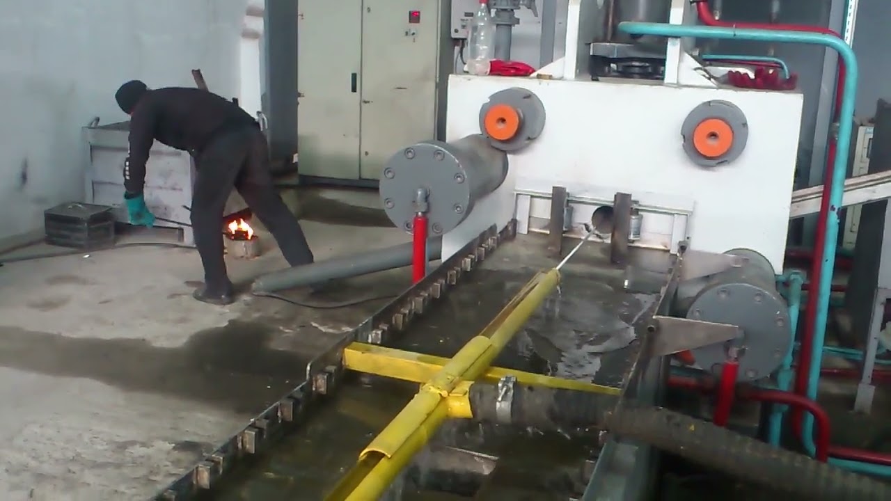 #Alüminyum 500ton #biyet Pressi ile #Filmasin #üretim,#Production of Aluminum#Wire#Rod#tiktok#shorts