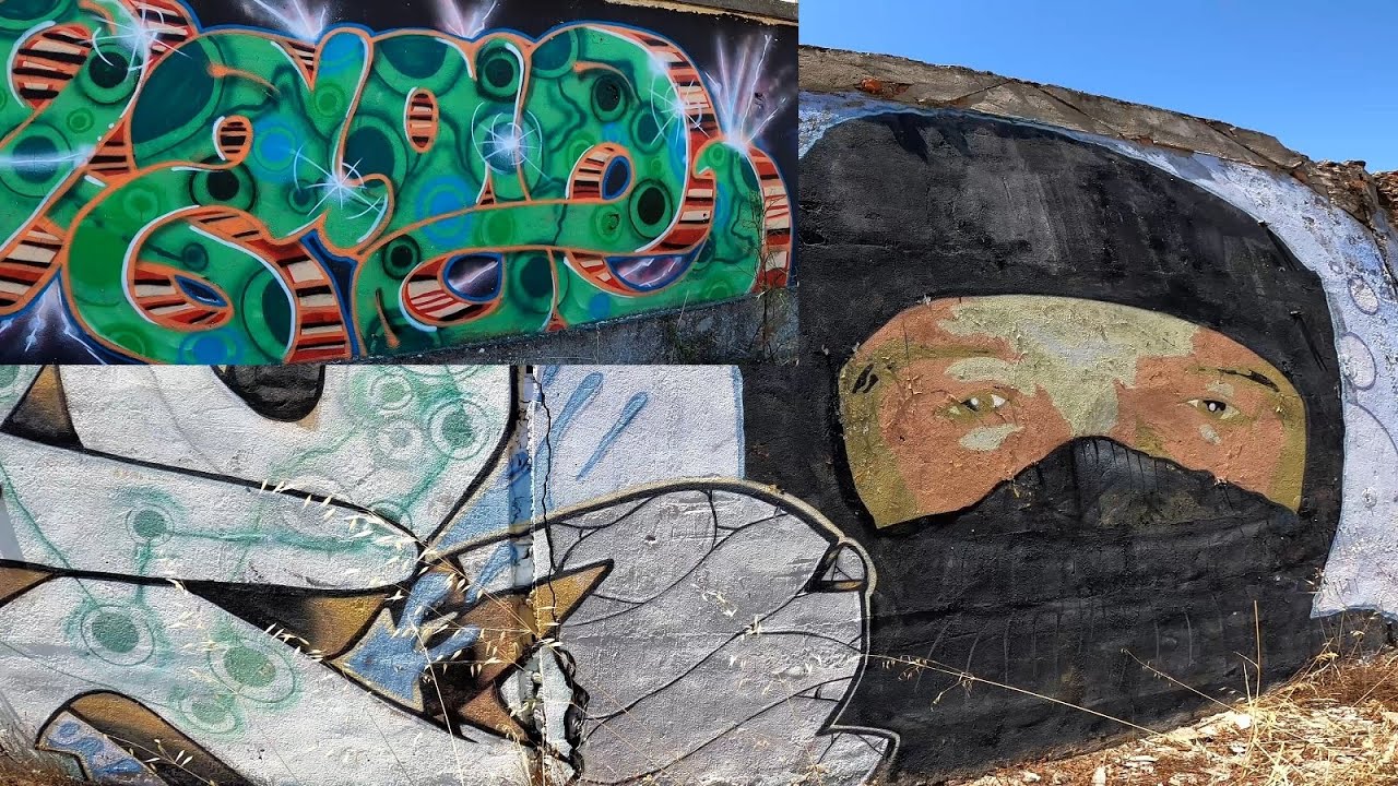 Art at abandoned factory