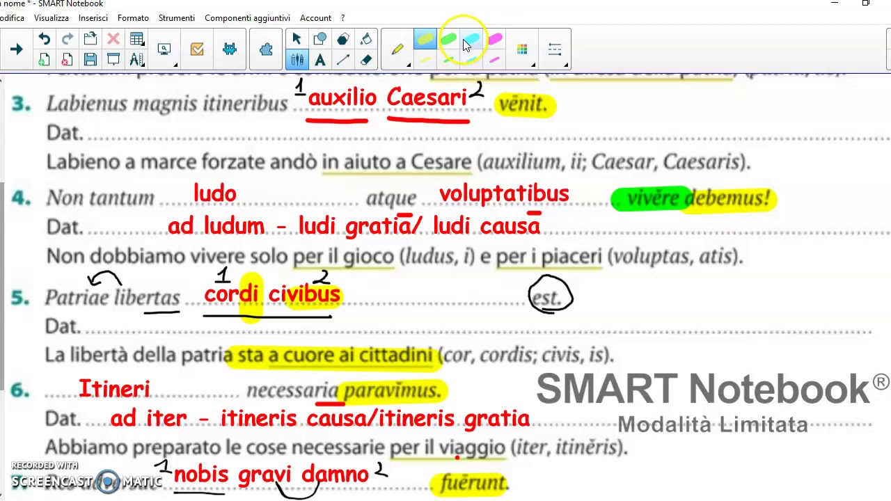 Dativo di vantaggio dativo di fine doppio dativo